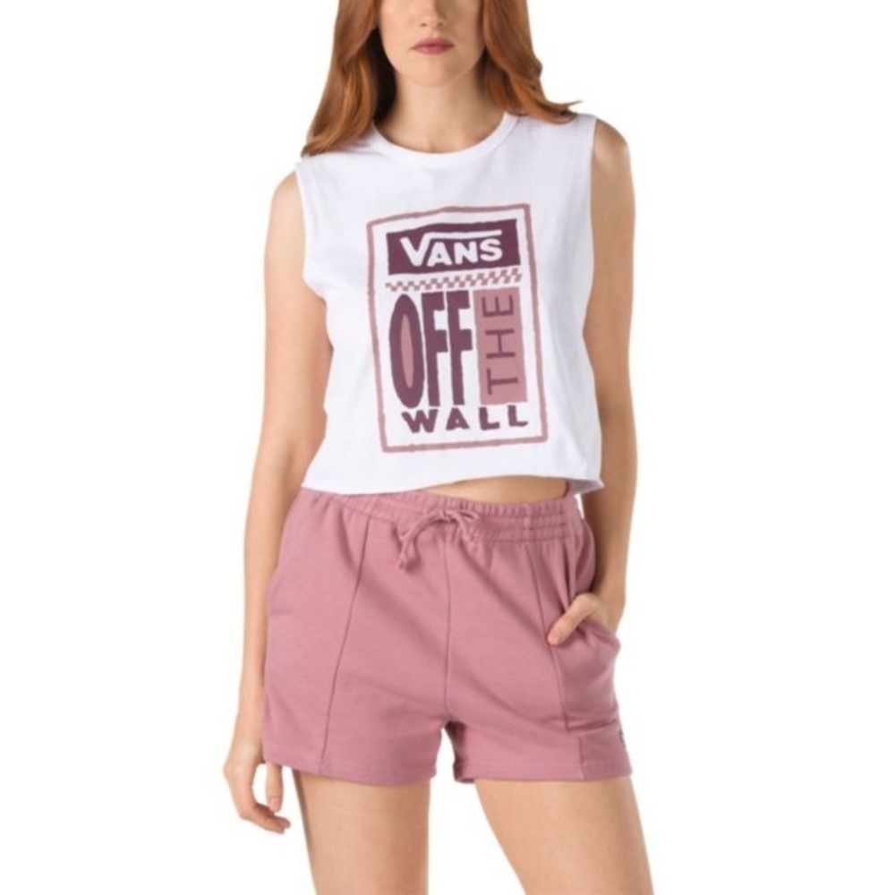 Vans Big Ticket Sleeveless Muscle Shirt Size Large Women